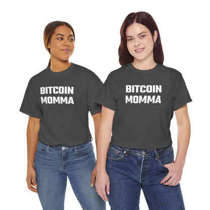 Bitcoin Momma Graphic Tee - Unisex Cotton T-Shirt