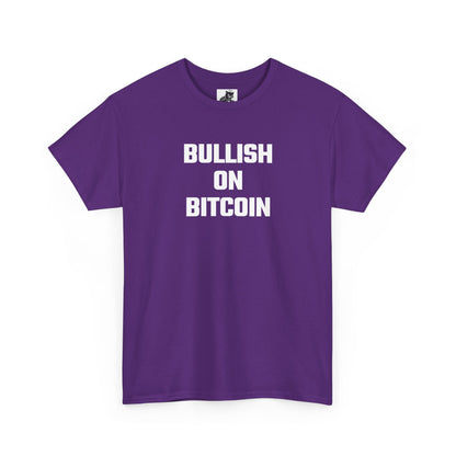 Bullish On Bitcoin Crypto Themed T-Shirt