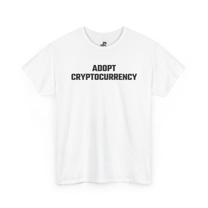 Adopt Cryptocurrency Graphic T-Shirt