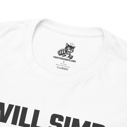 Will Simp For Bitcoin Graphic Tee - Unisex Cotton T-Shirt