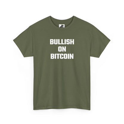 Bullish On Bitcoin Crypto Themed T-Shirt