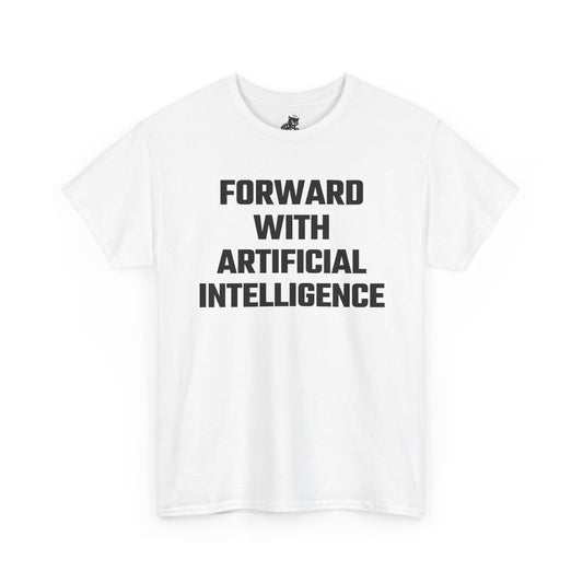 Forward With Artificial Intelligence Graphic Tee - Unisex Cotton T-Shirt