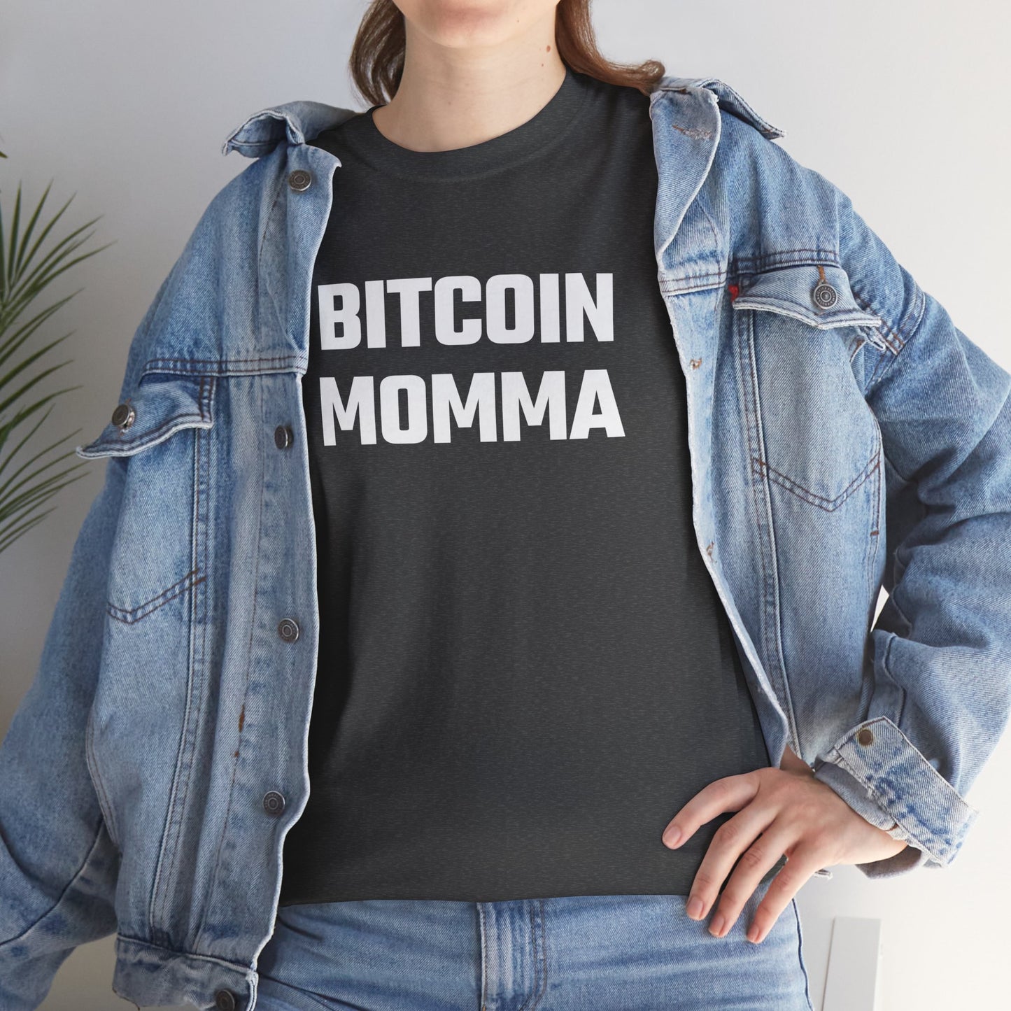 Bitcoin Momma Graphic Tee - Unisex Cotton T-Shirt