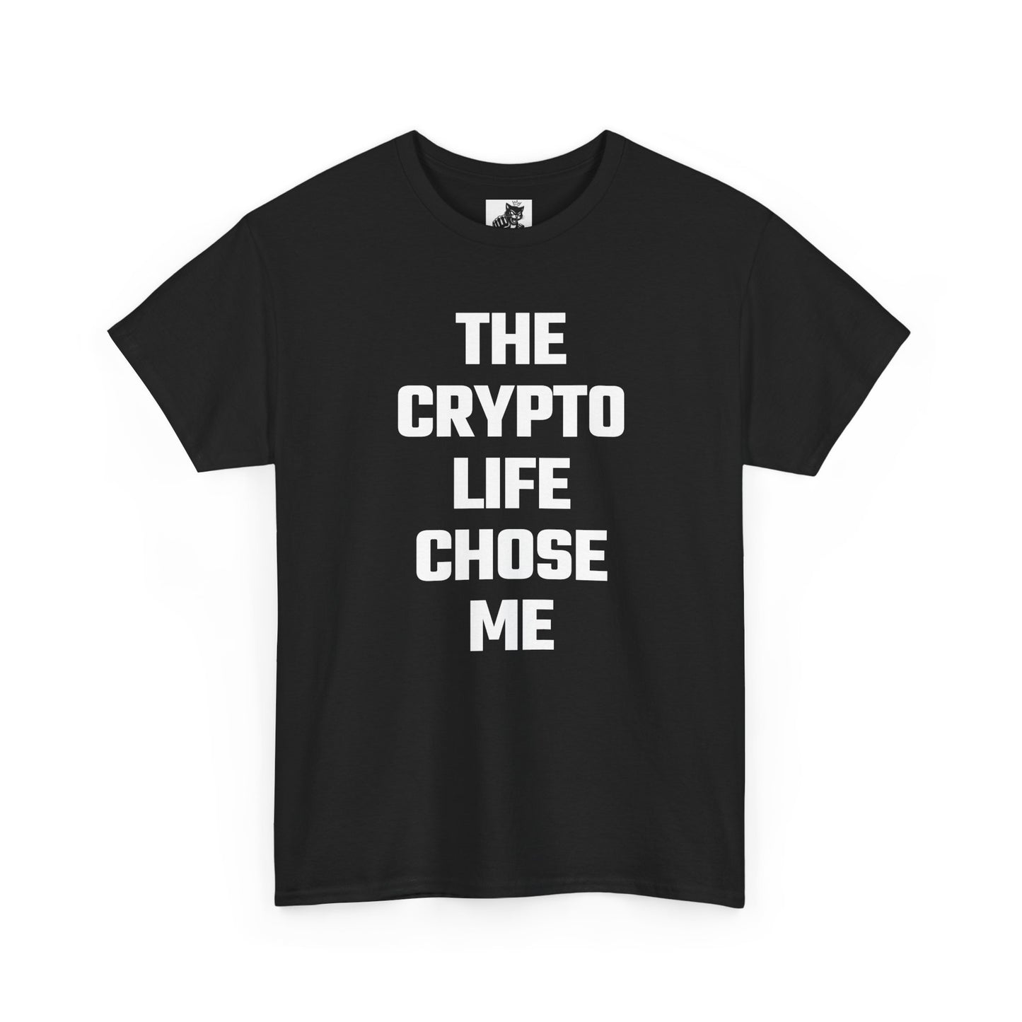 The Crypto Life Chose Me Graphic Tee - Unisex Cotton T-Shirt