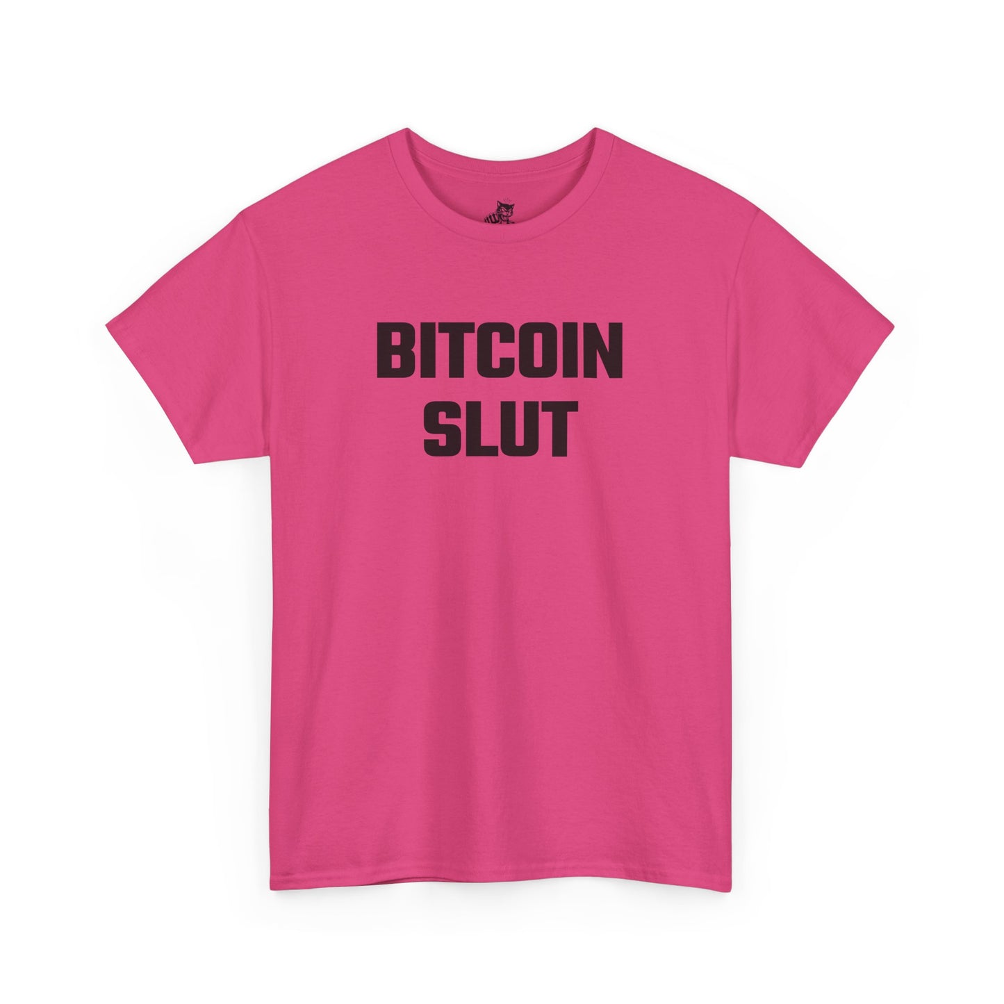 Bitcoin Slut (Version 2) Graphic Tee - Unisex Cotton T-Shirt