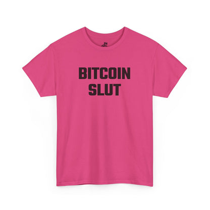 Bitcoin Slut (Version 2) Graphic Tee - Unisex Cotton T-Shirt