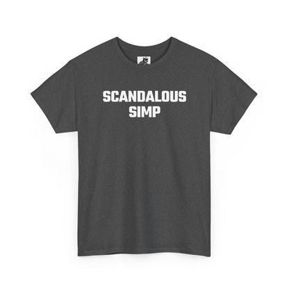 Scandalous Simp Graphic Tee - Unisex Cotton T-Shirt