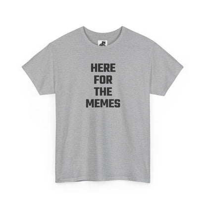 Here For The Memes Crypto Themed T-Shirt
