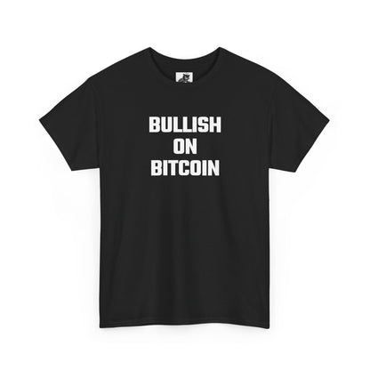 Bullish On Bitcoin Crypto Themed T-Shirt