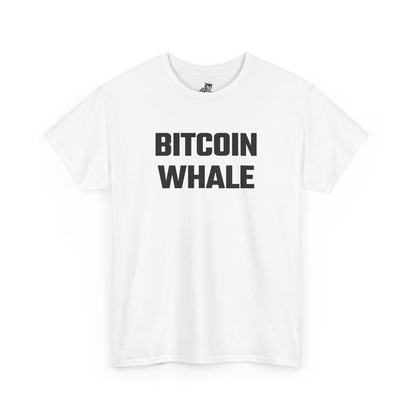 Bitcoin Whale Graphic Tee - Unisex Cotton T-Shirt