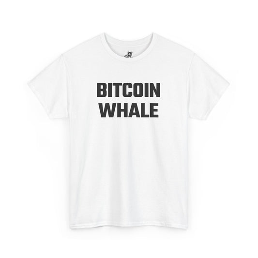 Bitcoin Whale Graphic Tee - Unisex Cotton T-Shirt