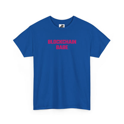 Blockchain Babe (Version 2) Crypto Themed T-Shirt