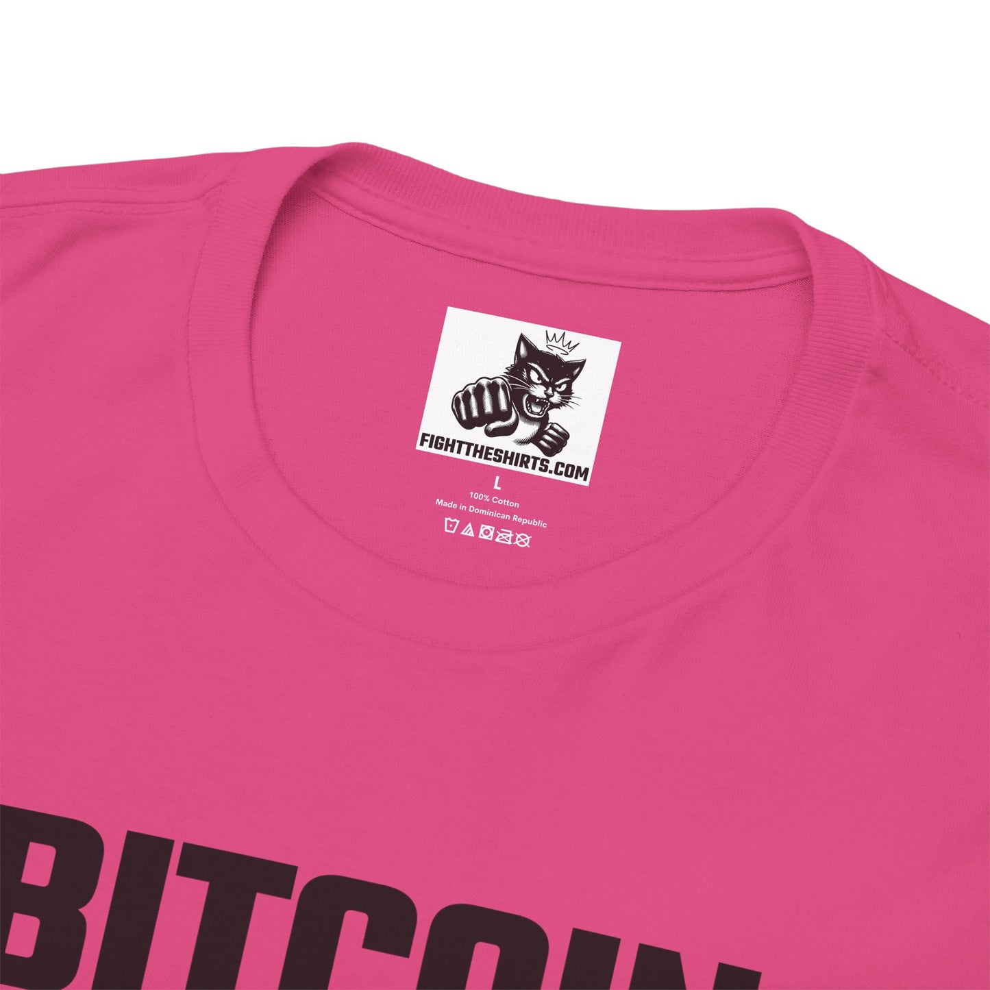 Bitcoin Simp (Version 2) Graphic Tee - Unisex Cotton T-Shirt