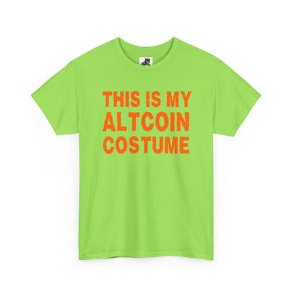 This Is My Altcoin Costume Graphic Tee - Crypto Halloween T-Shirt