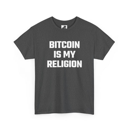 Bitcoin Is My Religion Graphic Tee - Unisex Cotton T-Shirt