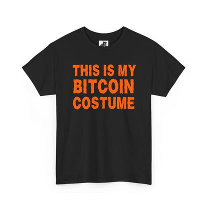 This Is My Bitcoin Costume Graphic Tee - Crypto Halloween T-Shirt