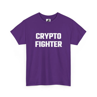 Crypto Fighter Graphic Tee - Crypto Themed T-Shirt