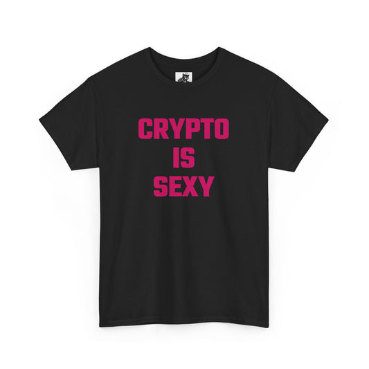 Crypto Is Sexy (Version 2) Graphic Tee - Unisex Cotton T-Shirt