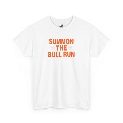 Summon The Bull Run Graphic Tee - Crypto Halloween T-Shirt