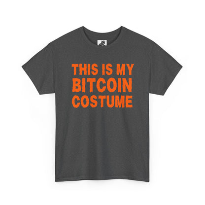 This Is My Bitcoin Costume Graphic Tee - Crypto Halloween T-Shirt