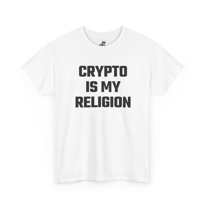 Crypto Is My Religion Graphic Tee - Unisex Cotton T-Shirt