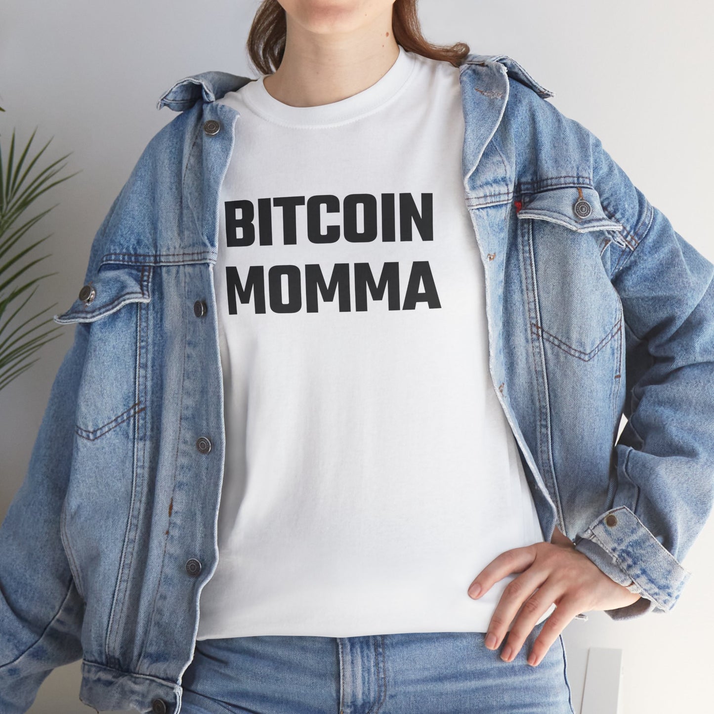 Bitcoin Momma Graphic Tee - Unisex Cotton T-Shirt