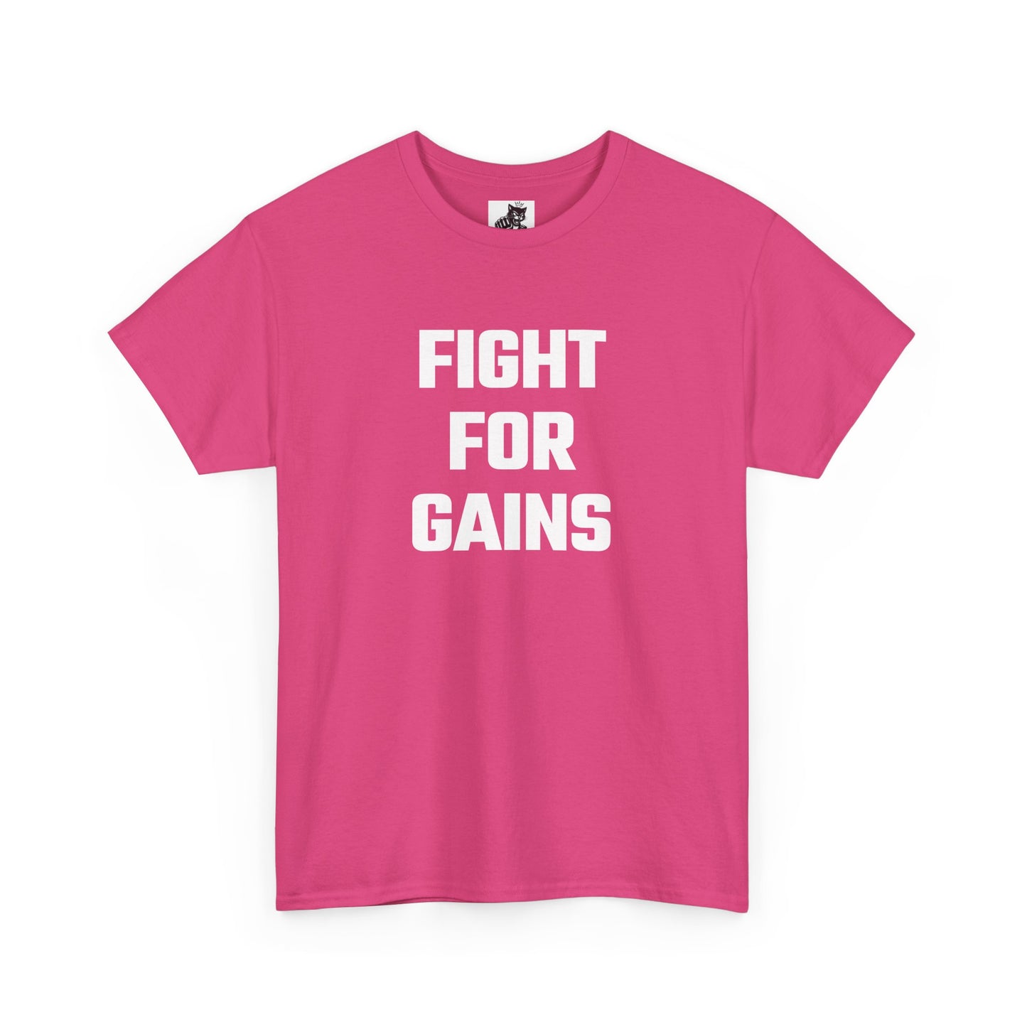 Fight for Gains Graphic Tee - Unisex Cotton T-Shirt