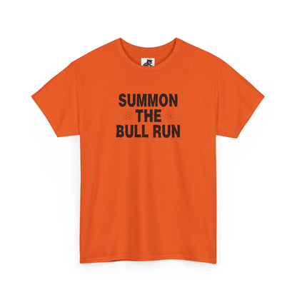 Summon The Bull Run Graphic Tee - Crypto Halloween T-Shirt