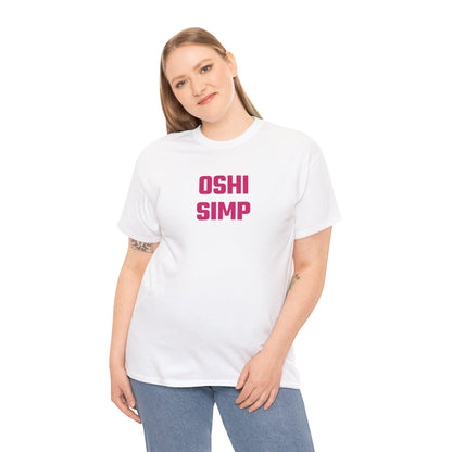 Oshi Simp (Version 2) Graphic Tee - Unisex Cotton T-Shirt