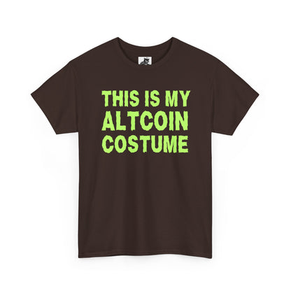 This Is My Altcoin Costume (Version 2) Graphic Tee - Crypto Halloween T-Shirt