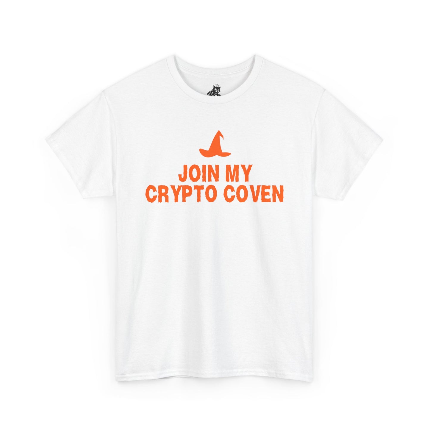 Join My Crypto Coven Graphic Tee - Crypto Halloween Witch T-Shirt