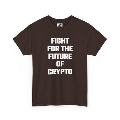 Fight For The Future Of Crypto Graphic T-Shirt