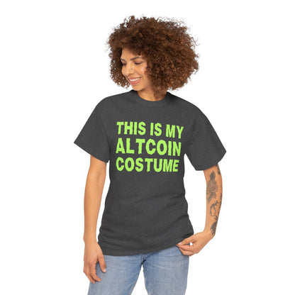 This Is My Altcoin Costume (Version 2) Graphic Tee - Crypto Halloween T-Shirt