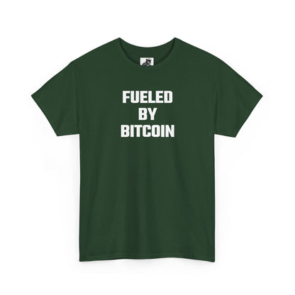 Fueled By Bitcoin Crypto Themed T-Shirt