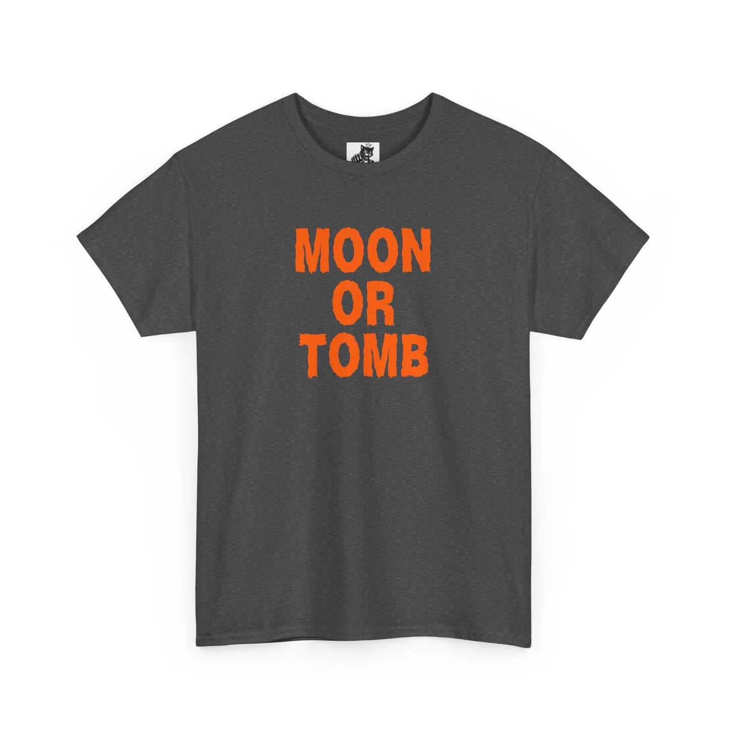 Moon or Tomb Graphic Tee - Crypto Halloween T-Shirt