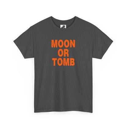 Moon or Tomb Graphic Tee - Crypto Halloween T-Shirt