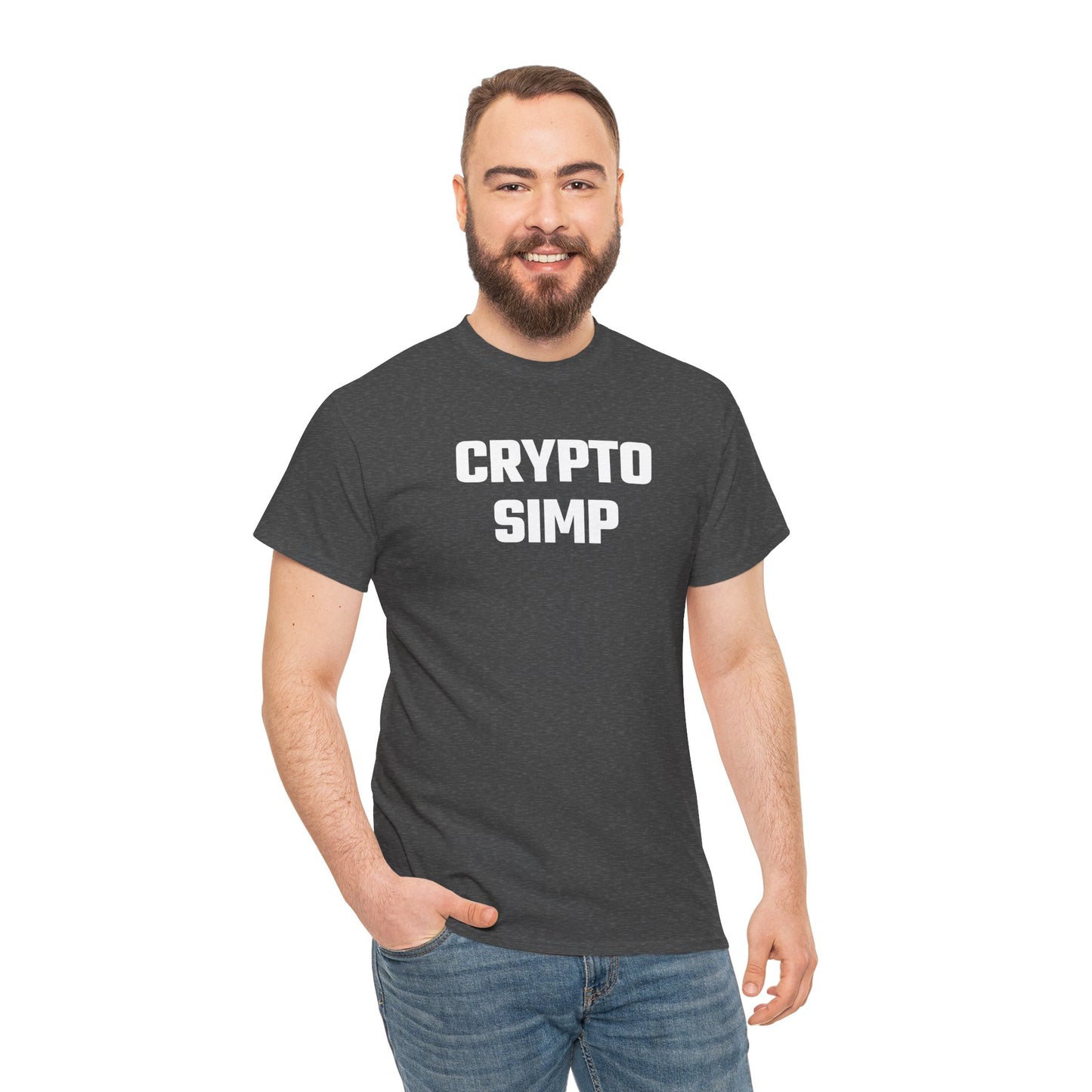 Crypto Simp Graphic Tee - Unisex Cotton T-Shirt