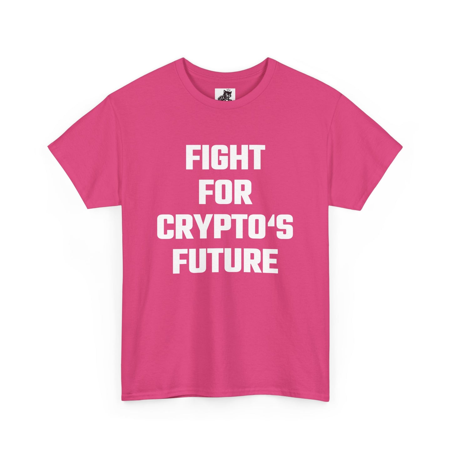 Fight For Crypto's Future Graphic Tee - Unisex Cotton T-Shirt