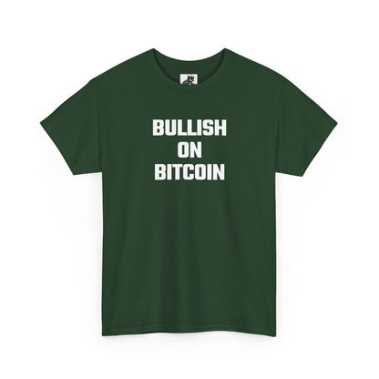 Bullish On Bitcoin Crypto Themed T-Shirt