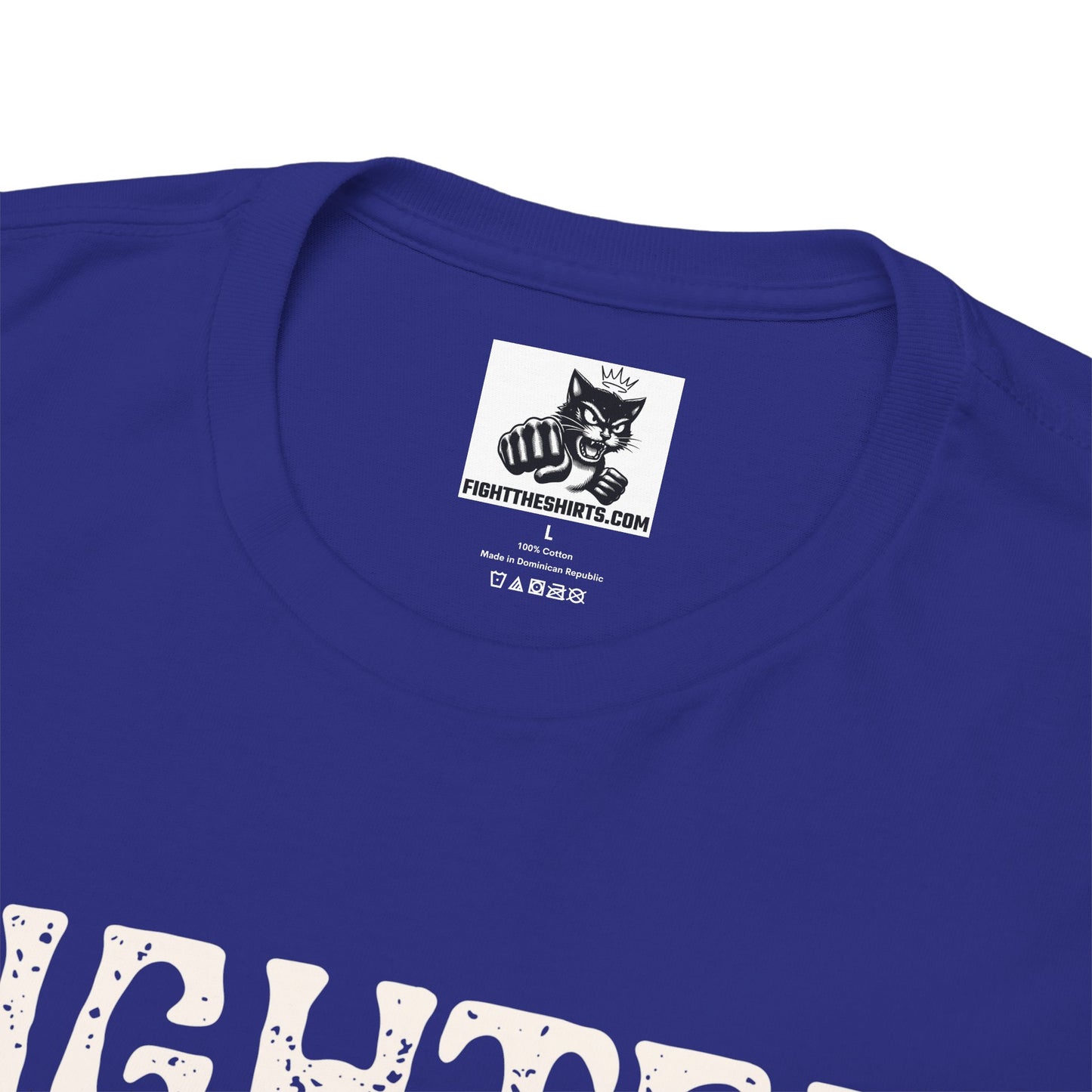 Fighter Lion Graphic Tee - Unisex Cotton T-Shirt