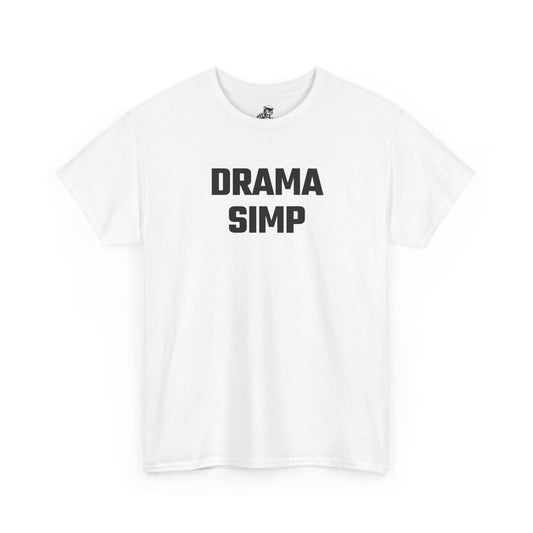 Drama Simp Graphic Tee - Unisex Cotton T-Shirt
