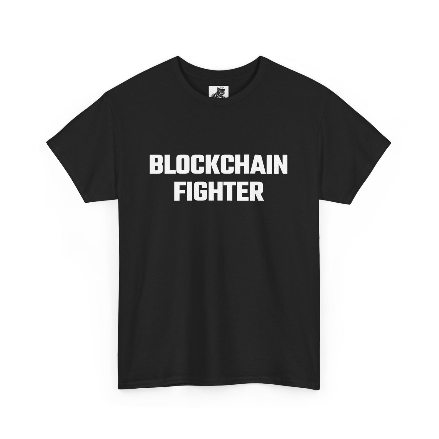 Blockchain Fighter Graphic Tee - Unisex Cotton T-Shirt