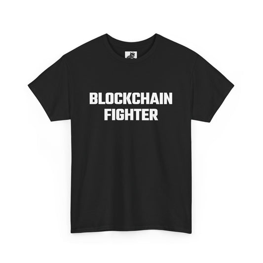 Blockchain Fighter Graphic Tee - Unisex Cotton T-Shirt