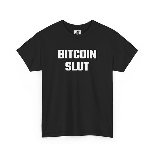 Bitcoin Slut Graphic Tee - Unisex Cotton T-Shirt