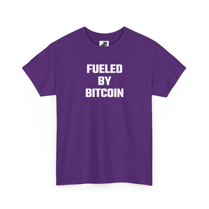 Fueled By Bitcoin Crypto Themed T-Shirt