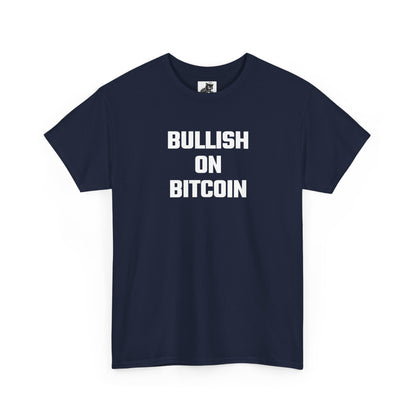 Bullish On Bitcoin Crypto Themed T-Shirt