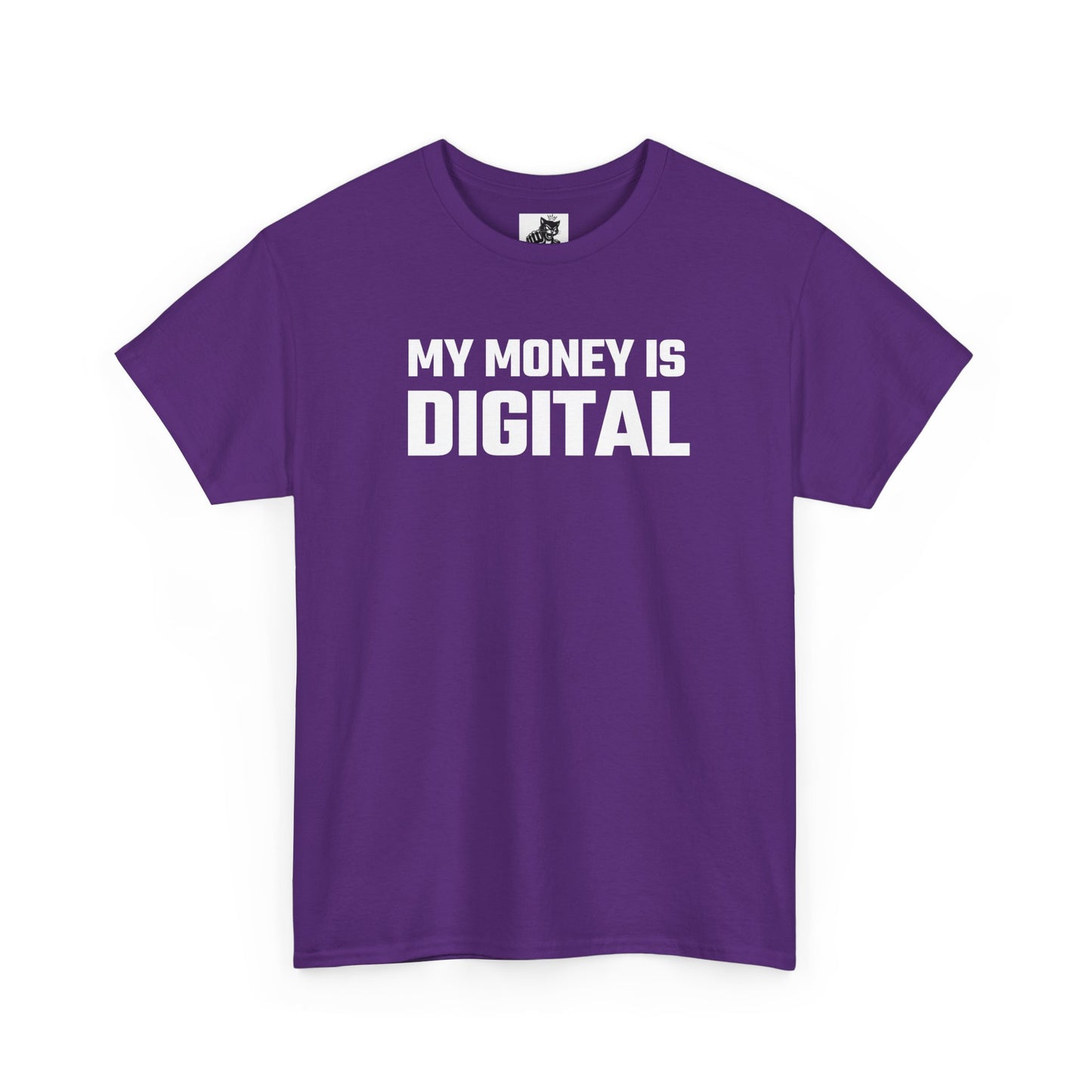My Money Is Digital - Crypto Themed T-Shirt