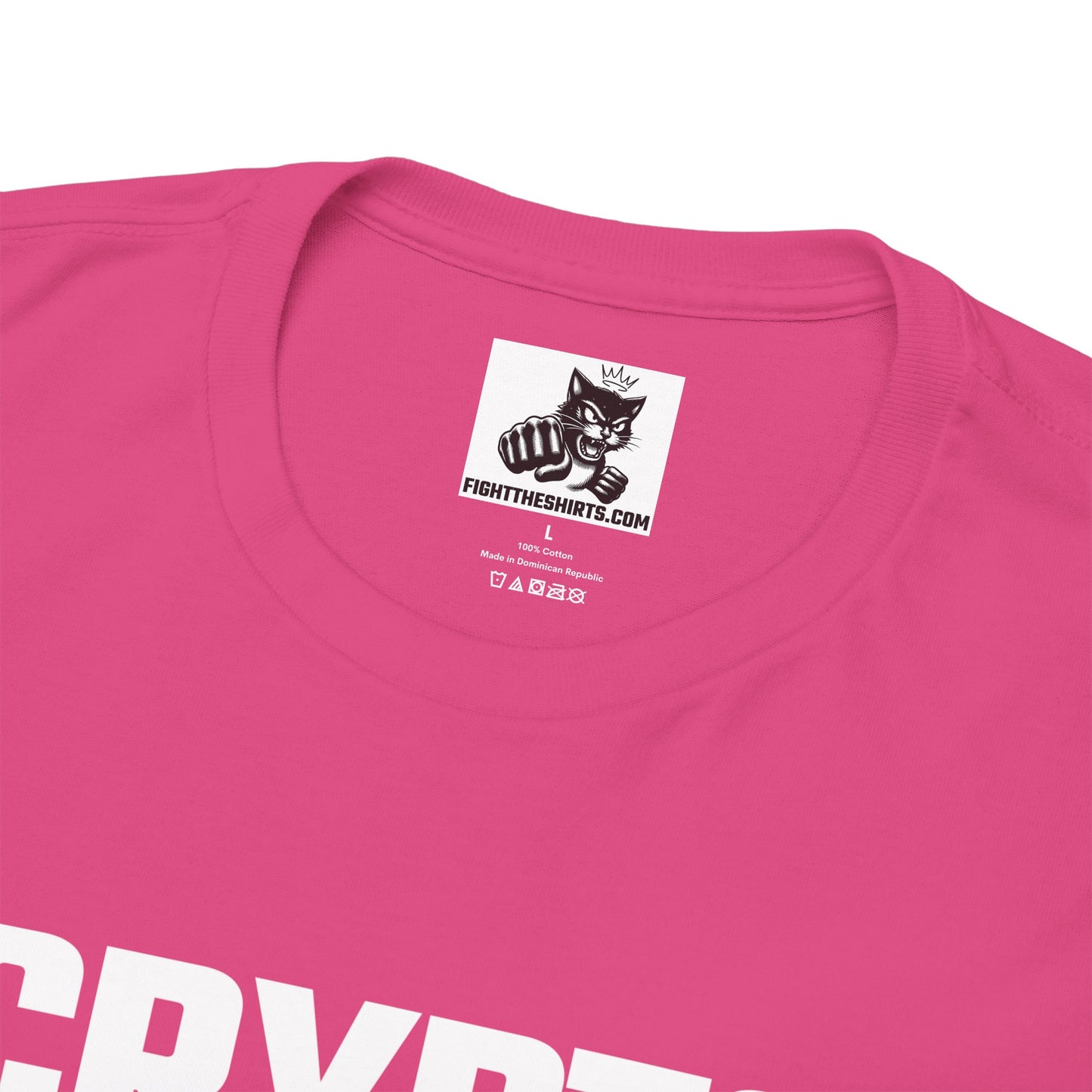 Crypto Fight Club Graphic Tee - Unisex Cotton T-Shirt