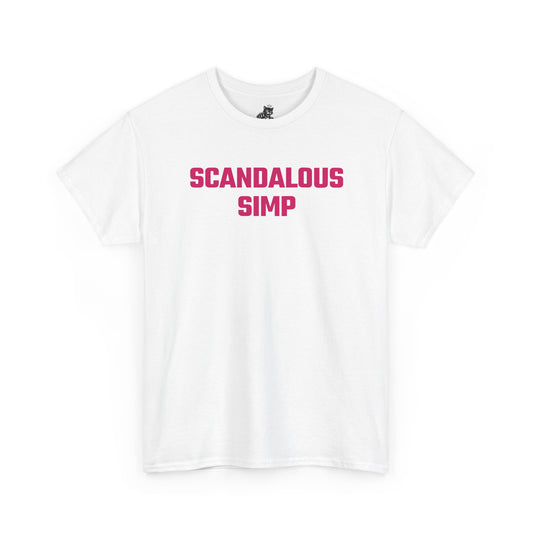Scandalous Simp (Version 2) Graphic Tee - Unisex Cotton T-Shirt