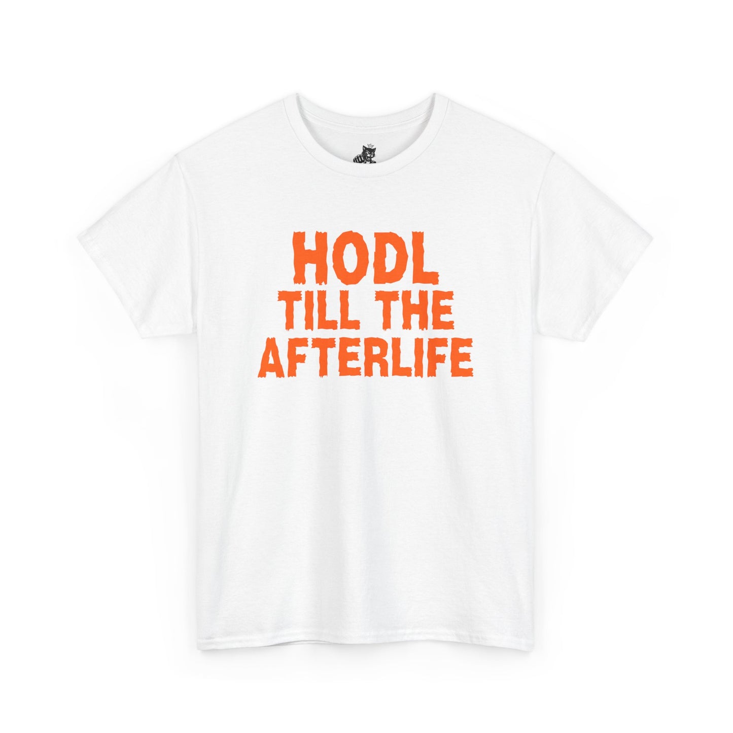 HODL Till The Afterlife Graphic Tee - Crypto Halloween T-Shirt